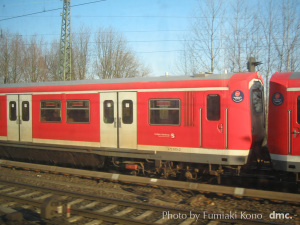 ドイツ鉄道　車窓